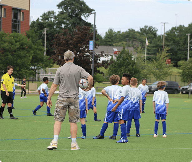 Football training session