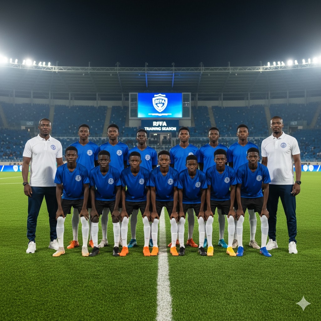 RFFA football players on the field